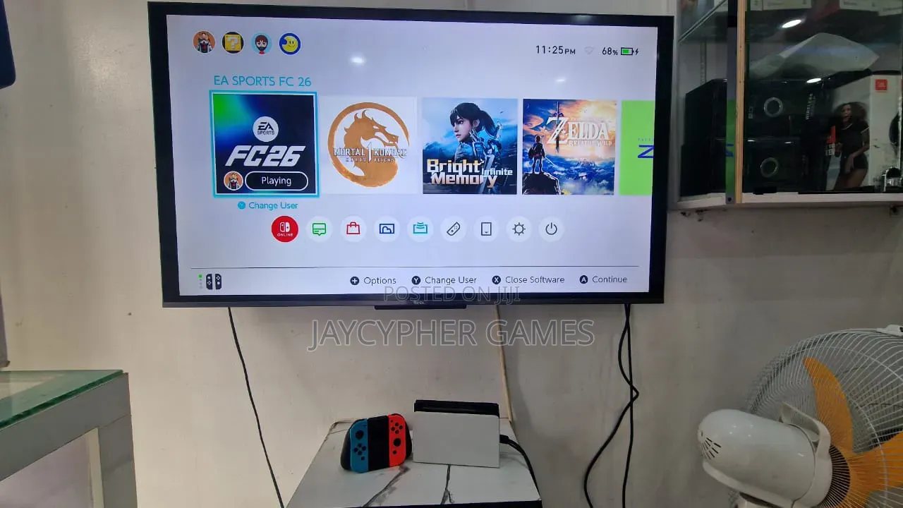 Nintendo Switch With Games