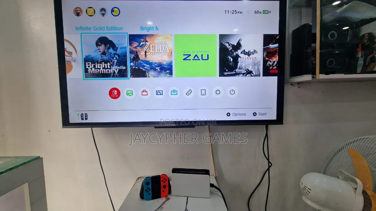 Nintendo Switch With Games