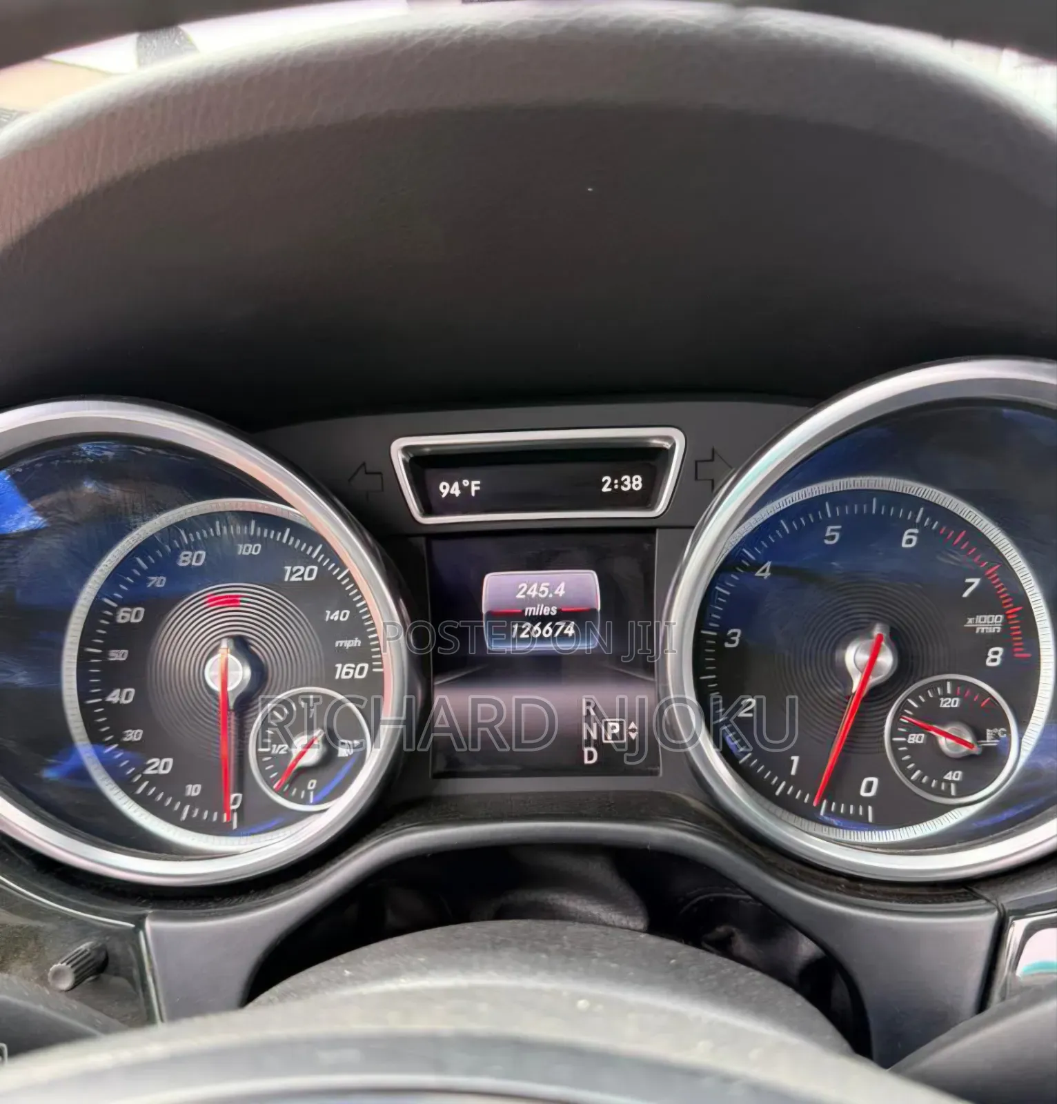 Mercedes-Benz GLE-Class 2016 Gray