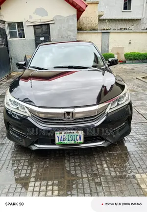 Honda Accord 2017 Black