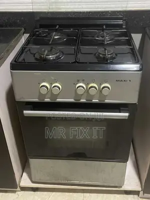 Maxi 50x50 Gas Cooker | Oven + 4burners