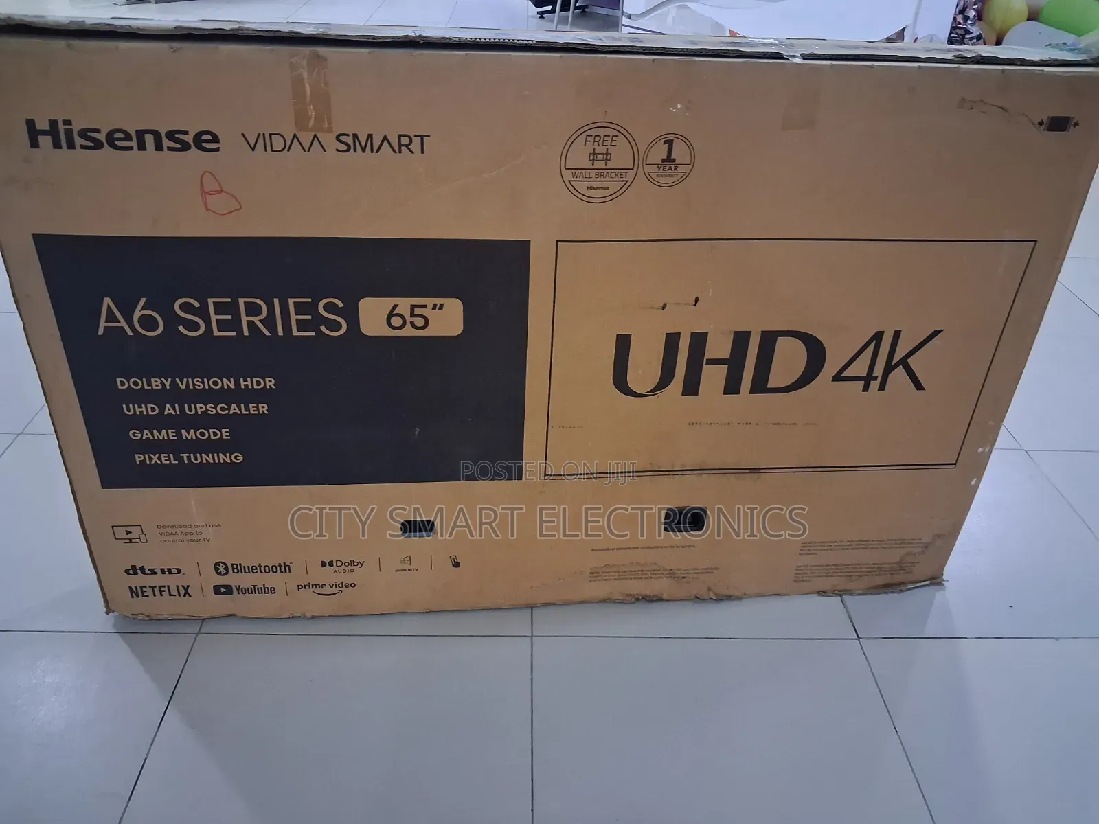 Hisense 65 Inches Smart TV