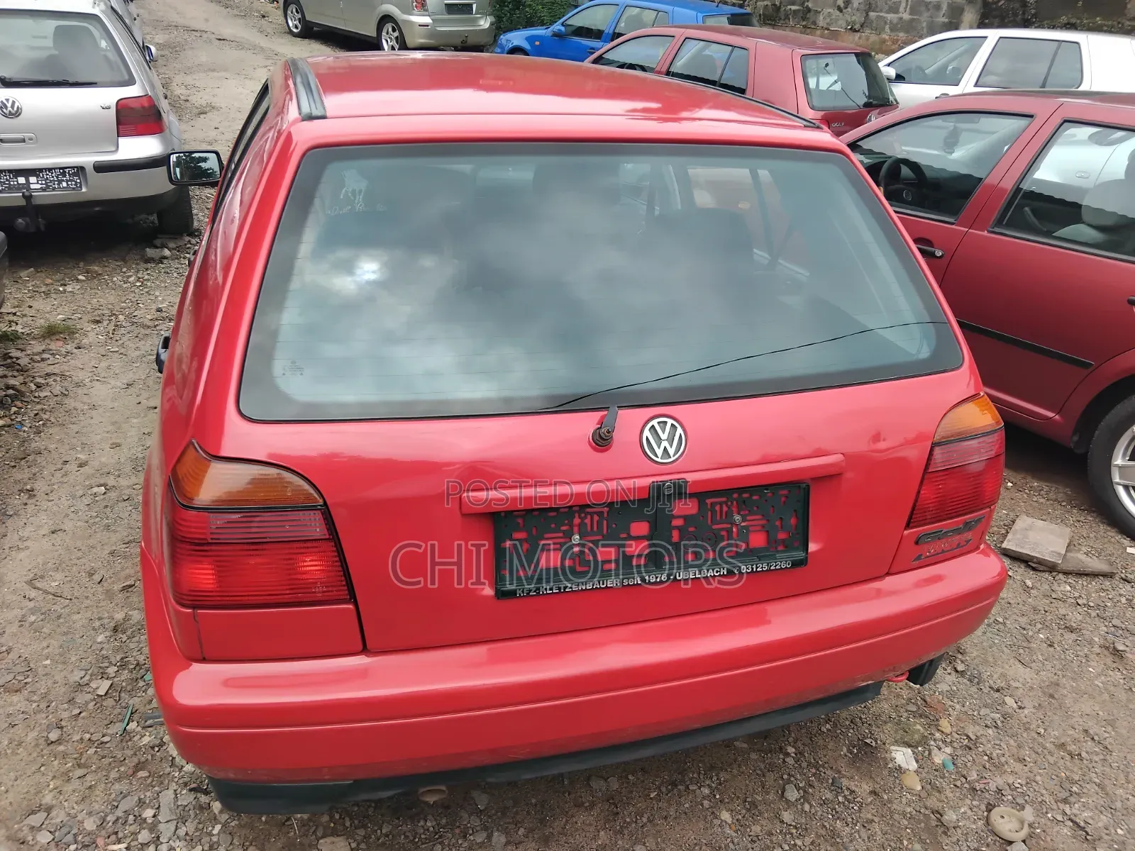 Volkswagen Golf 2006 Red