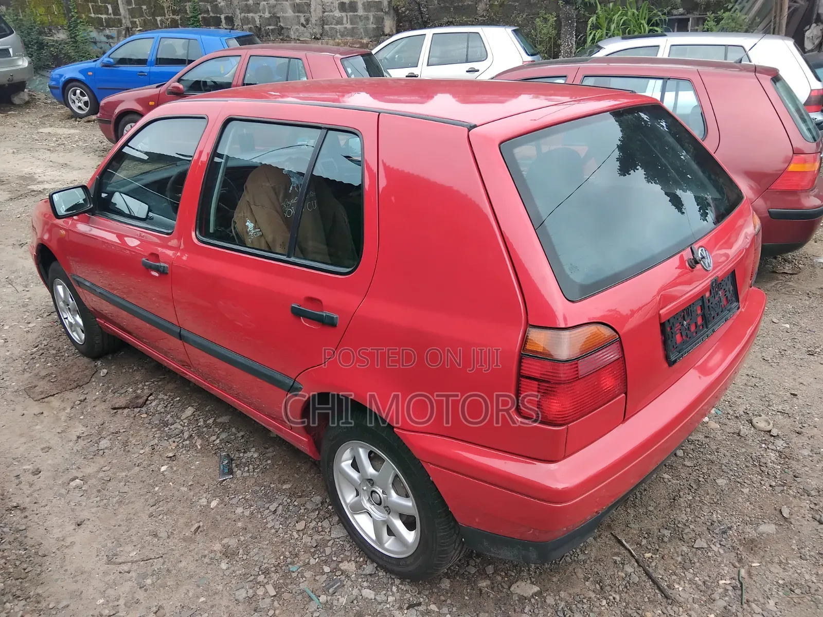 Volkswagen Golf 2006 Red