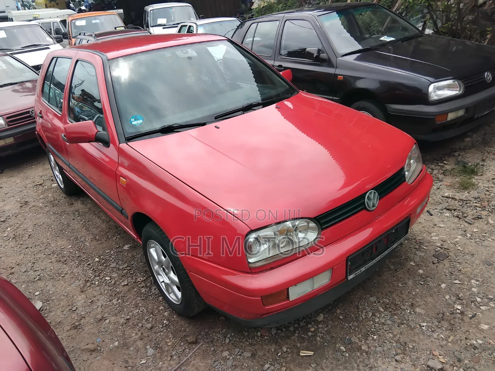 Volkswagen Golf 2006 Red