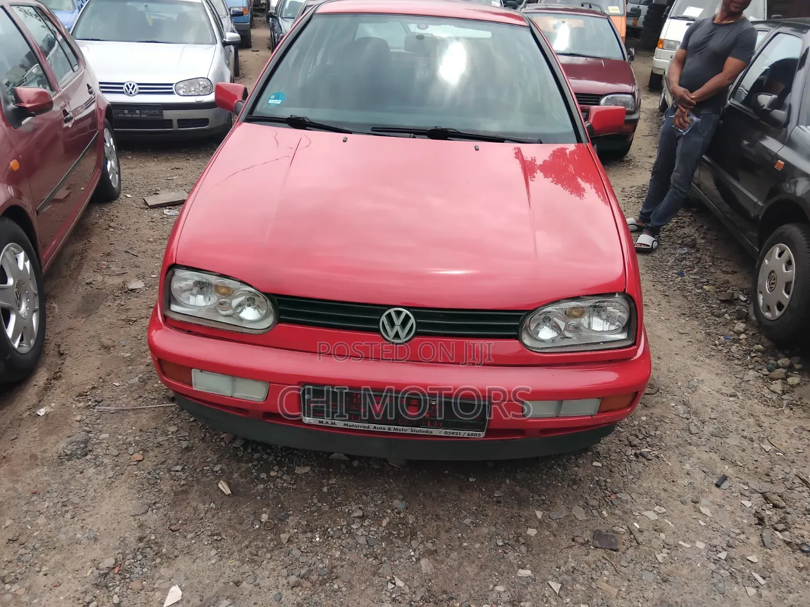 Volkswagen Golf 2006 Red