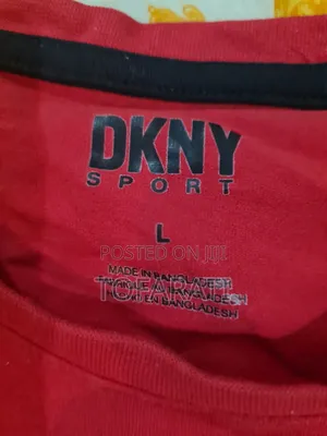DKNY Red Long Sleeve Shirt
