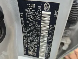 Toyota Camry 2012 Silver