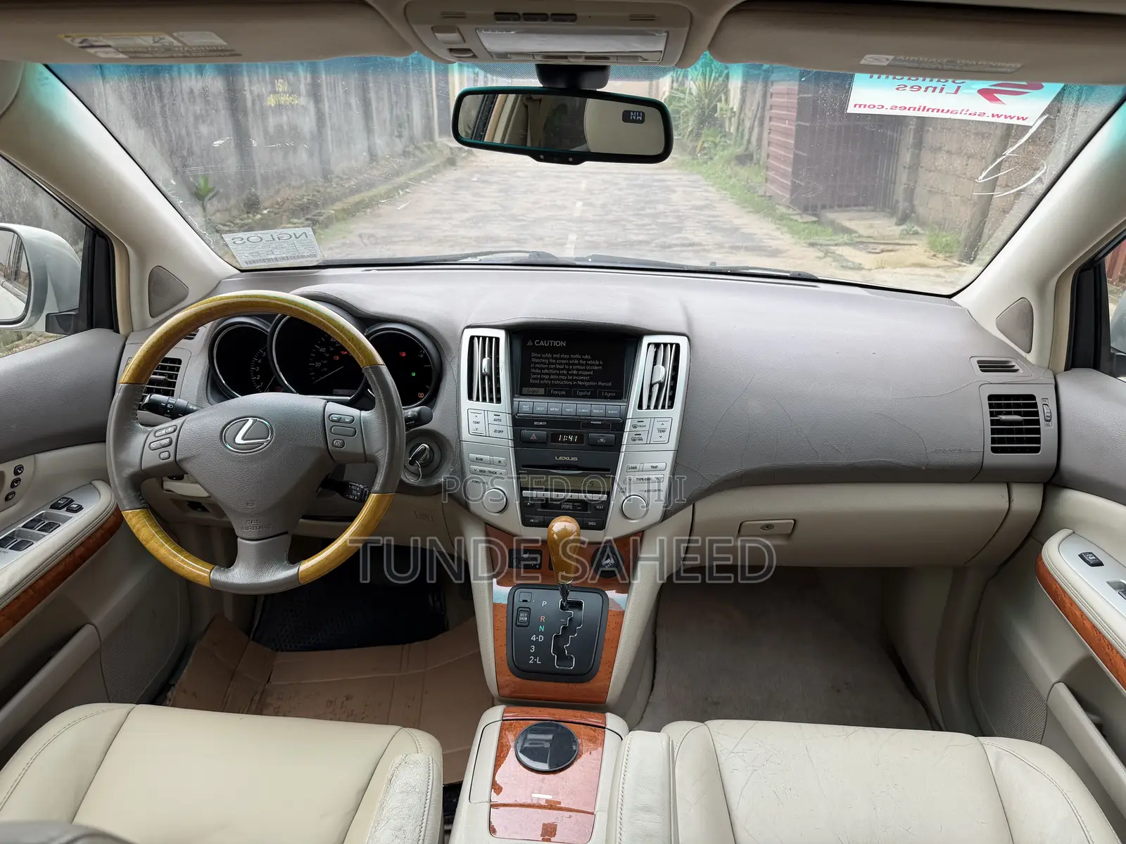 Lexus RX 350 2008 Green