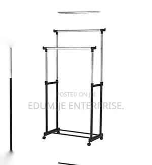 Double Pole Telescopic Clothrack