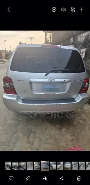 Toyota Highlander 2005 Silver