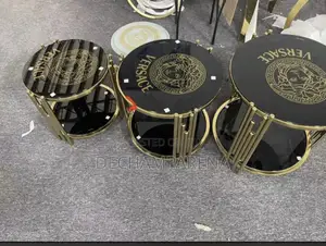 Versace 3in1 Sidestool Glass