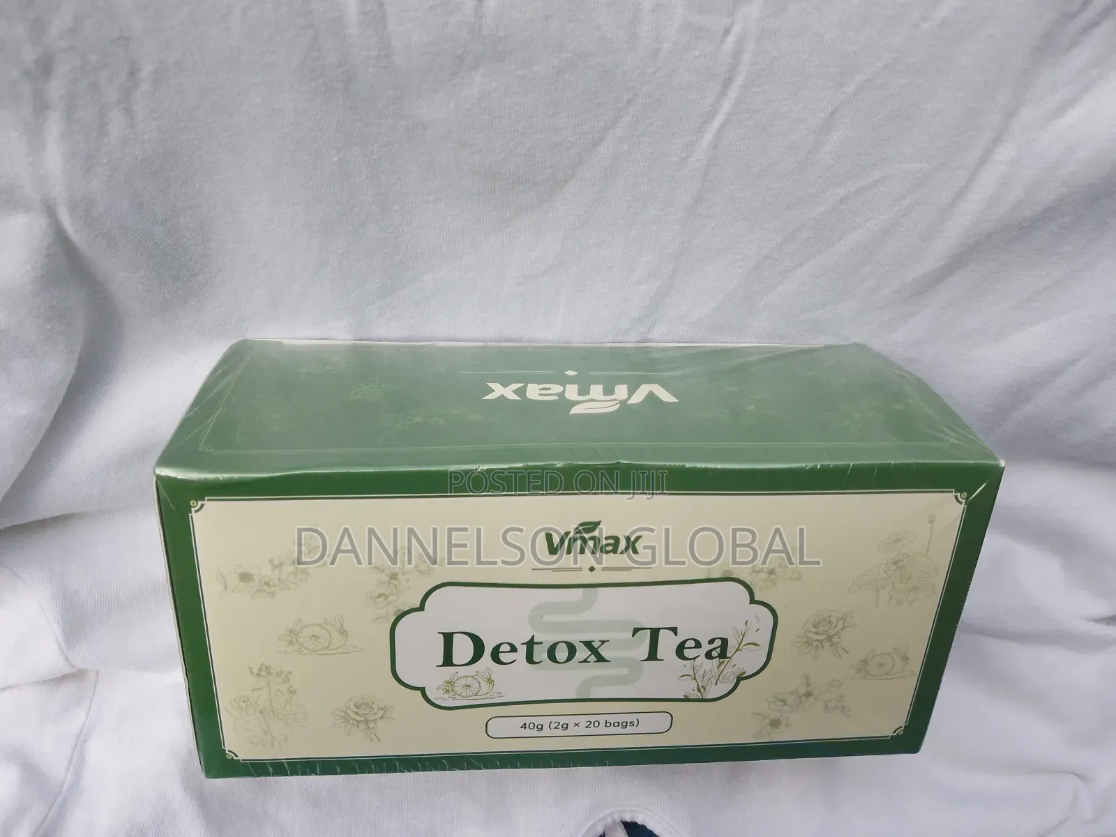 VMax Detox Tea – Gentle Colon Cleanse Digestive Support (20 Tea Bag)