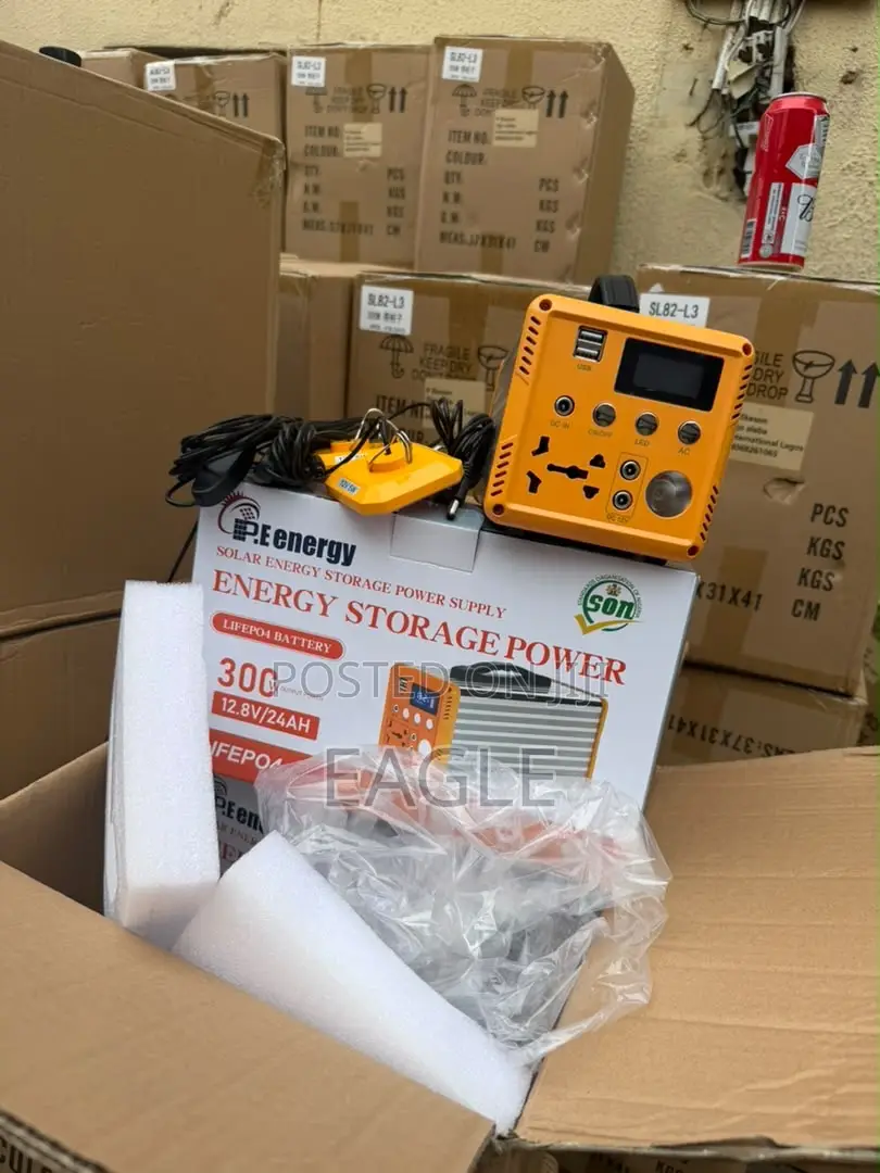 300watt Solar Generator With 50watt Panel.
