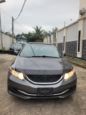 Honda Civic EX 4dr Sedan (1.8L 4cyl CVT) 2014 Gray