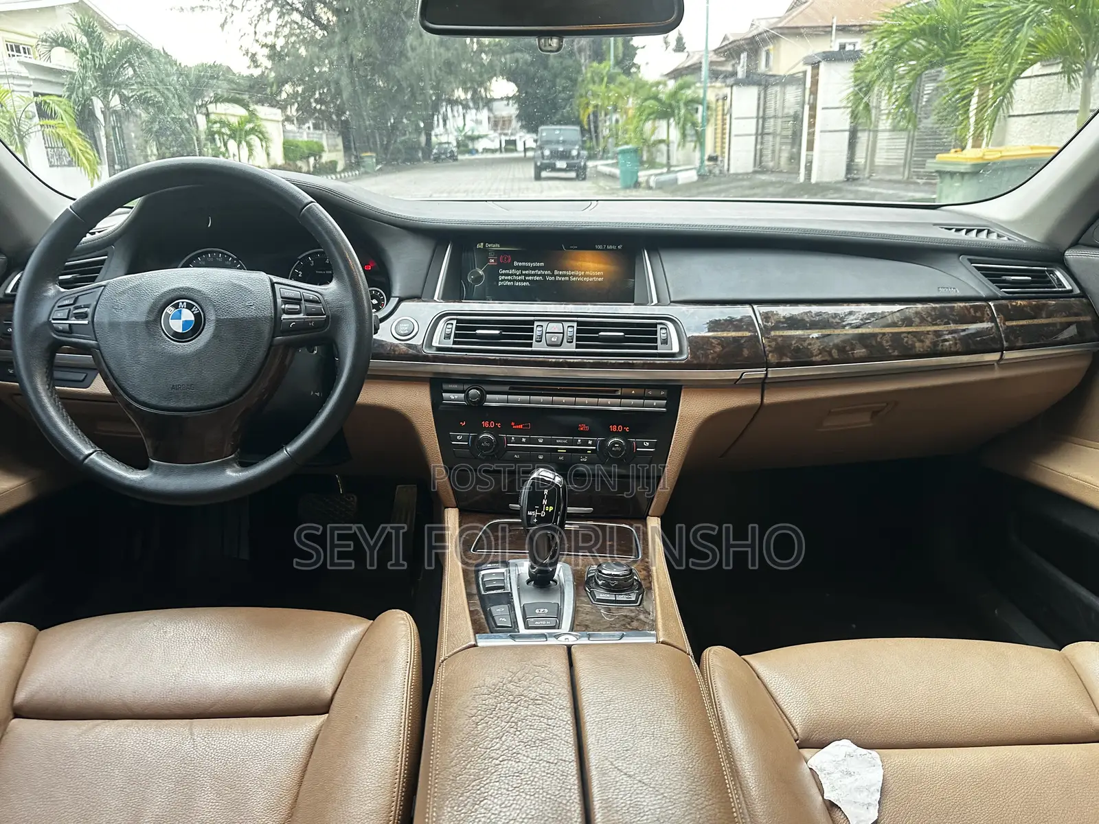 BMW 760 2015 Gold