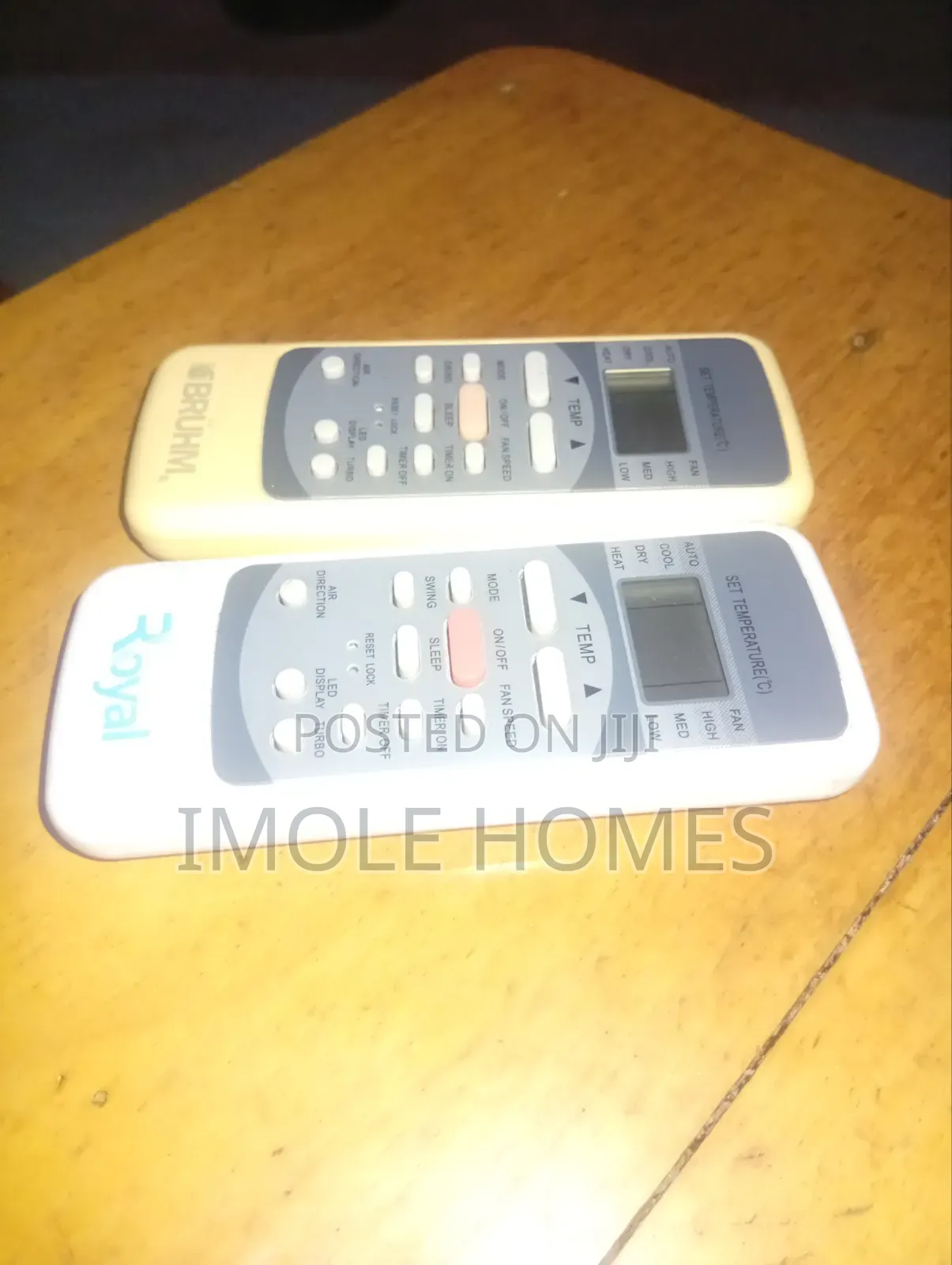 Bruhm AC Remote