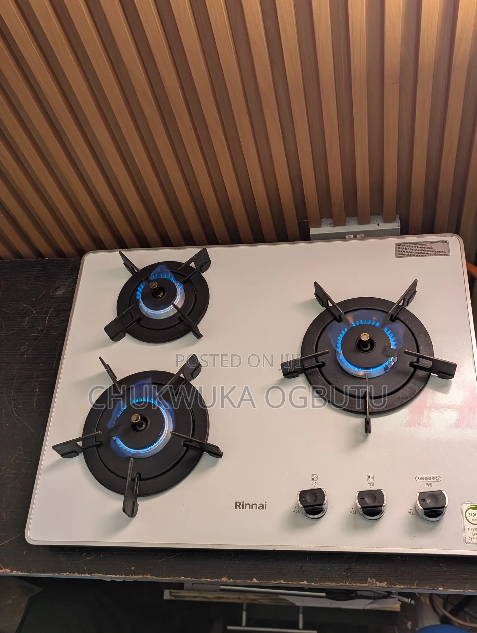 Table Top Inbuilt Gas Cooker