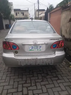 Toyota Corolla 2003 Silver