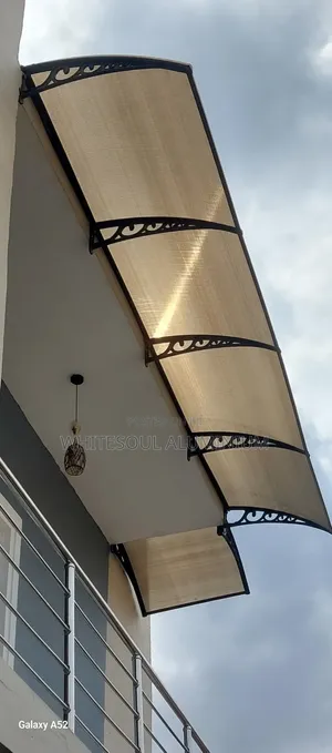Polycarbonate Awning and Door Shade
