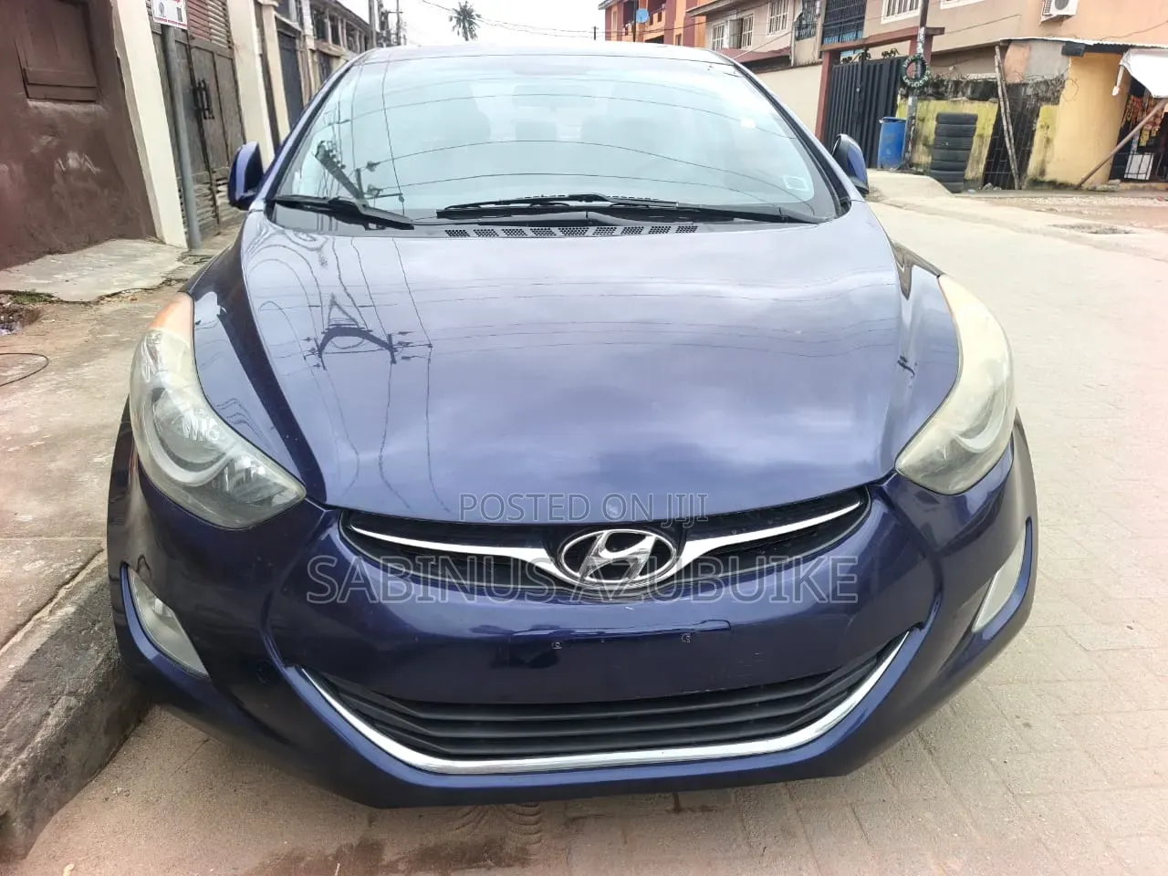 Hyundai Elantra GLS Automatic 2012 Blue