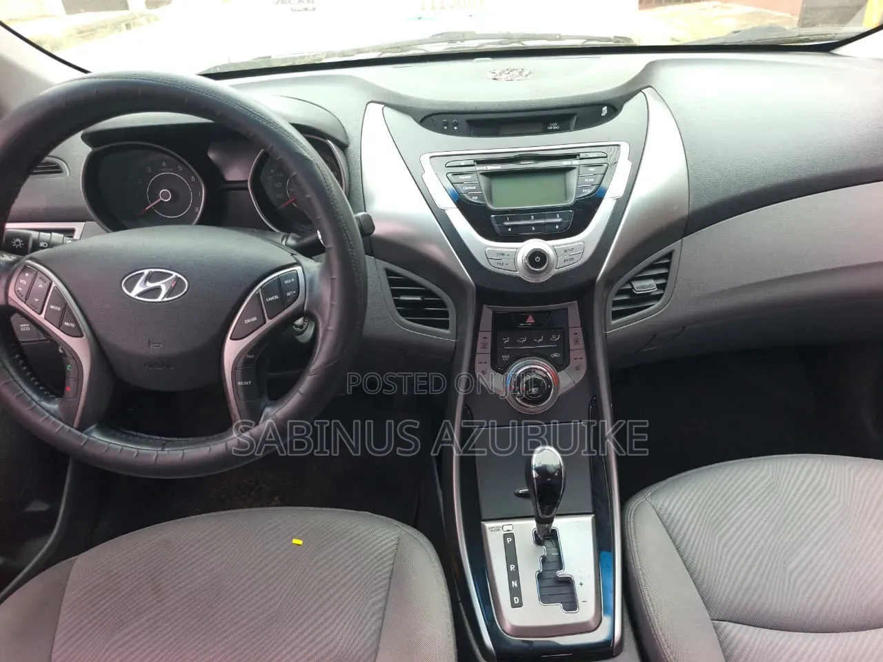 Hyundai Elantra GLS Automatic 2012 Blue