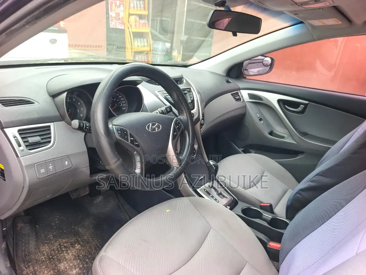 Hyundai Elantra GLS Automatic 2012 Blue
