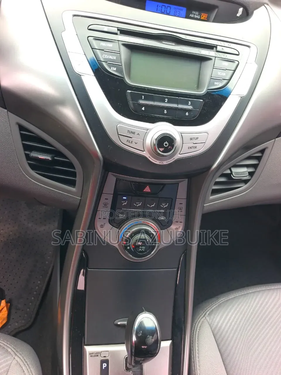 Hyundai Elantra GLS Automatic 2012 Blue