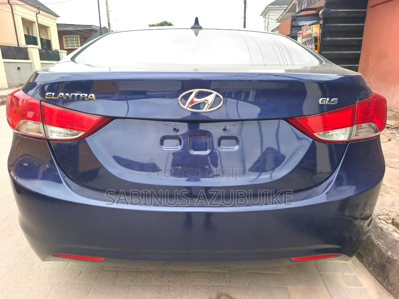 Hyundai Elantra GLS Automatic 2012 Blue