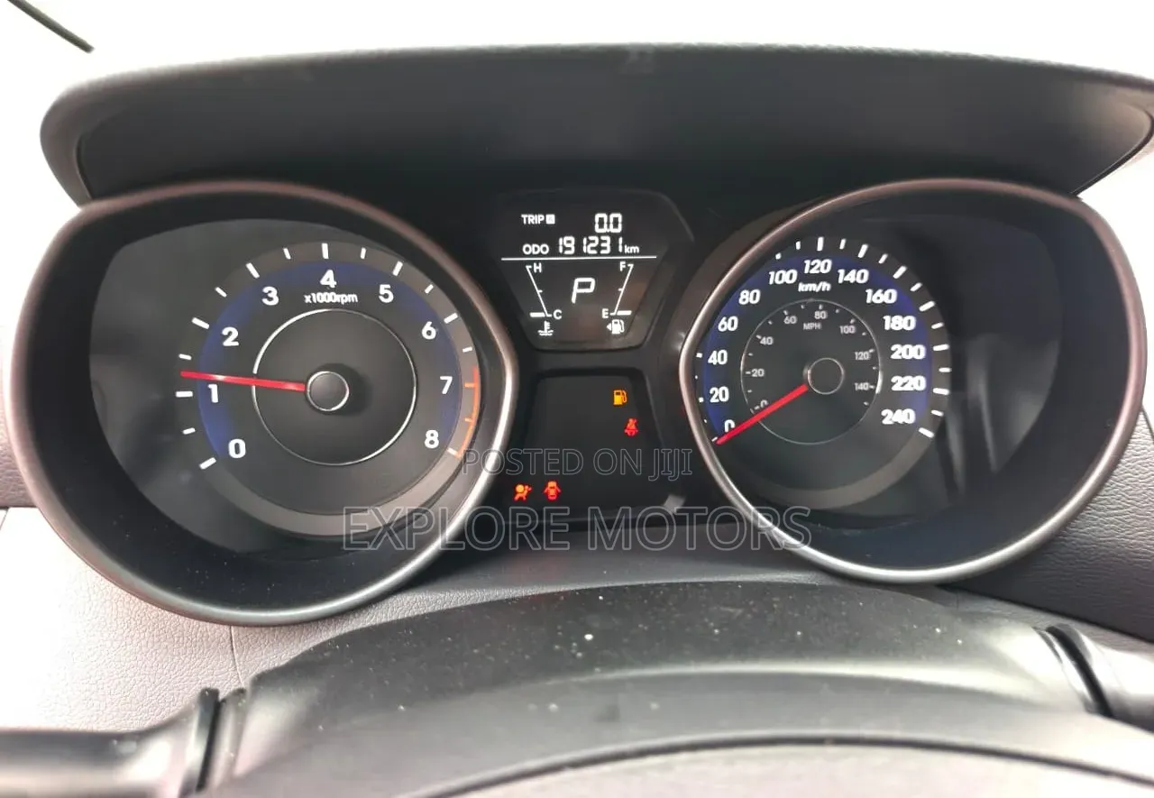 Hyundai Elantra 2012 Blue