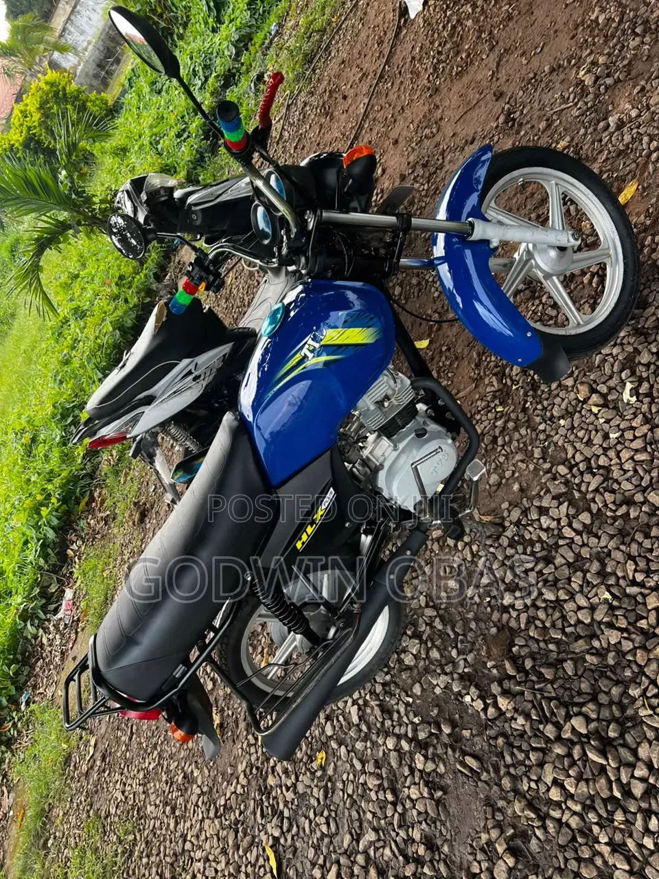 TVS HLX Plus ES 2024 Blue