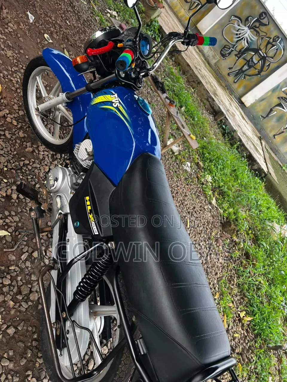 TVS HLX Plus ES 2024 Blue
