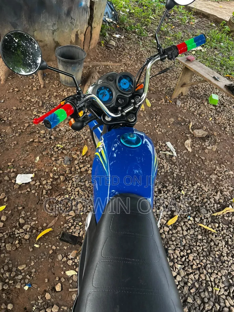 TVS HLX Plus ES 2024 Blue