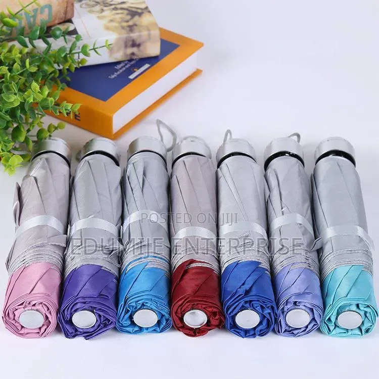 Mini Silver Umbrellas