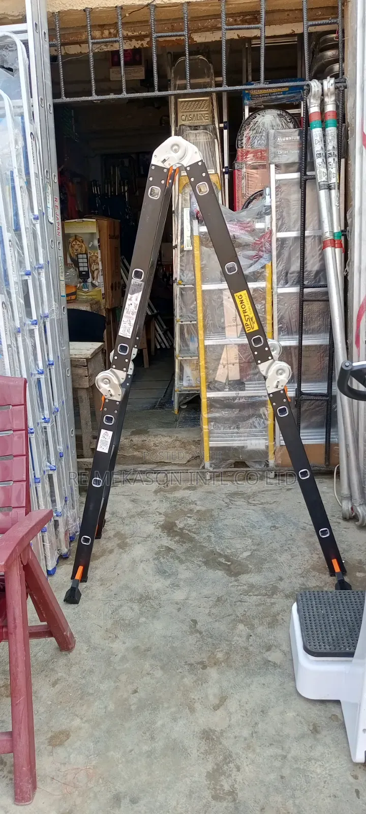 3x4(12ft) Aluminium Multi Purpose BLACK EDITION