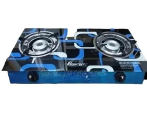 Boscon 2 Burner Table Top Glass Gas Cooker | Tempered Glass Gas Stove