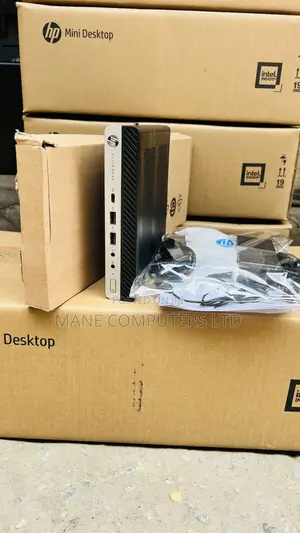 New Desktop Computer HP EliteDesk 800 G4 8GB Intel Core i5 SSD 256GB