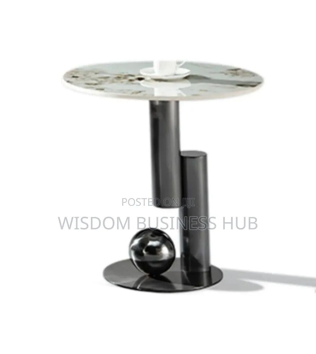 Modern Sculptured Side Table.