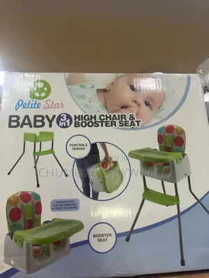 High Chair and Booster Sit