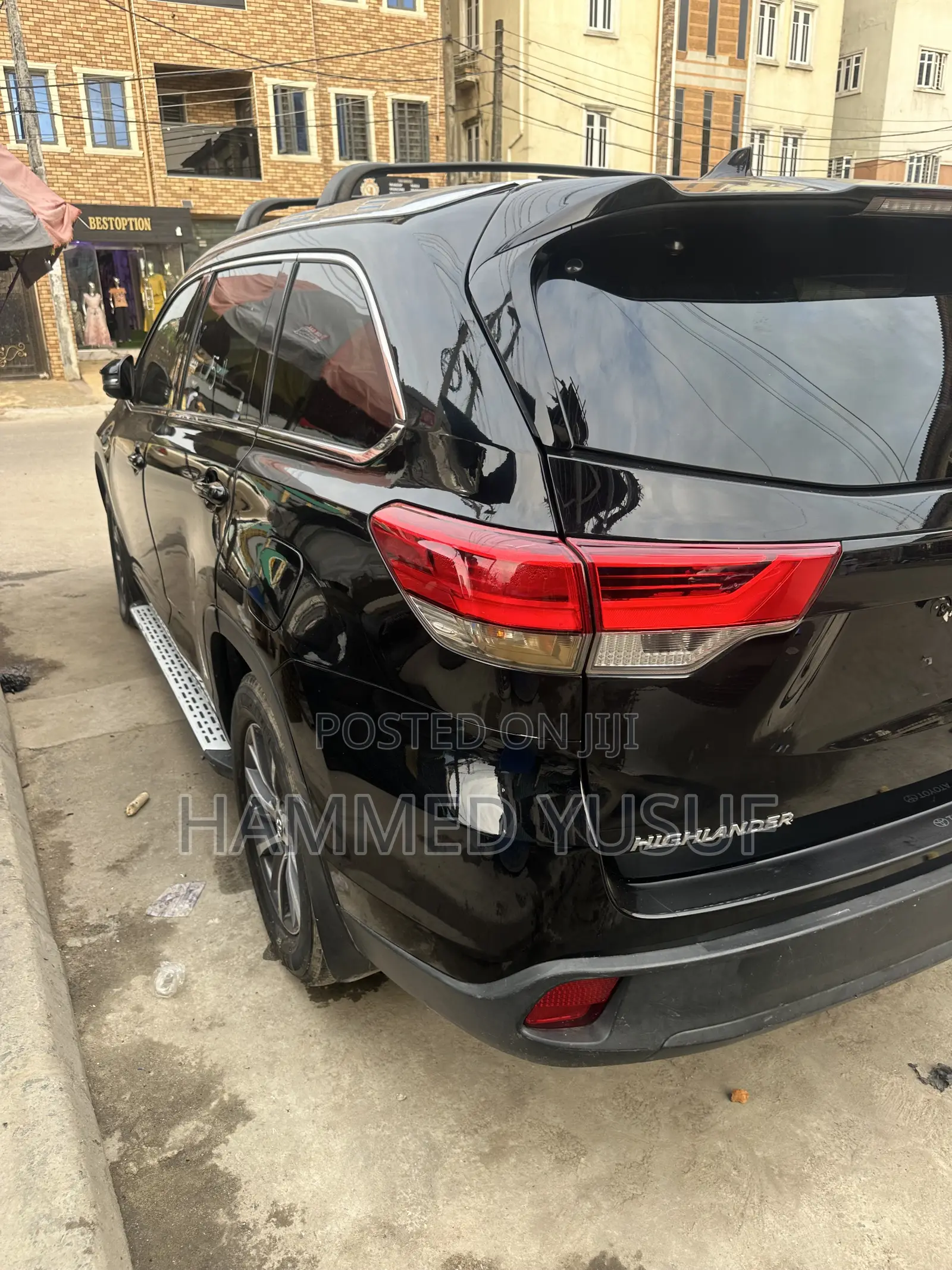 Toyota Highlander XLE 2019 Black