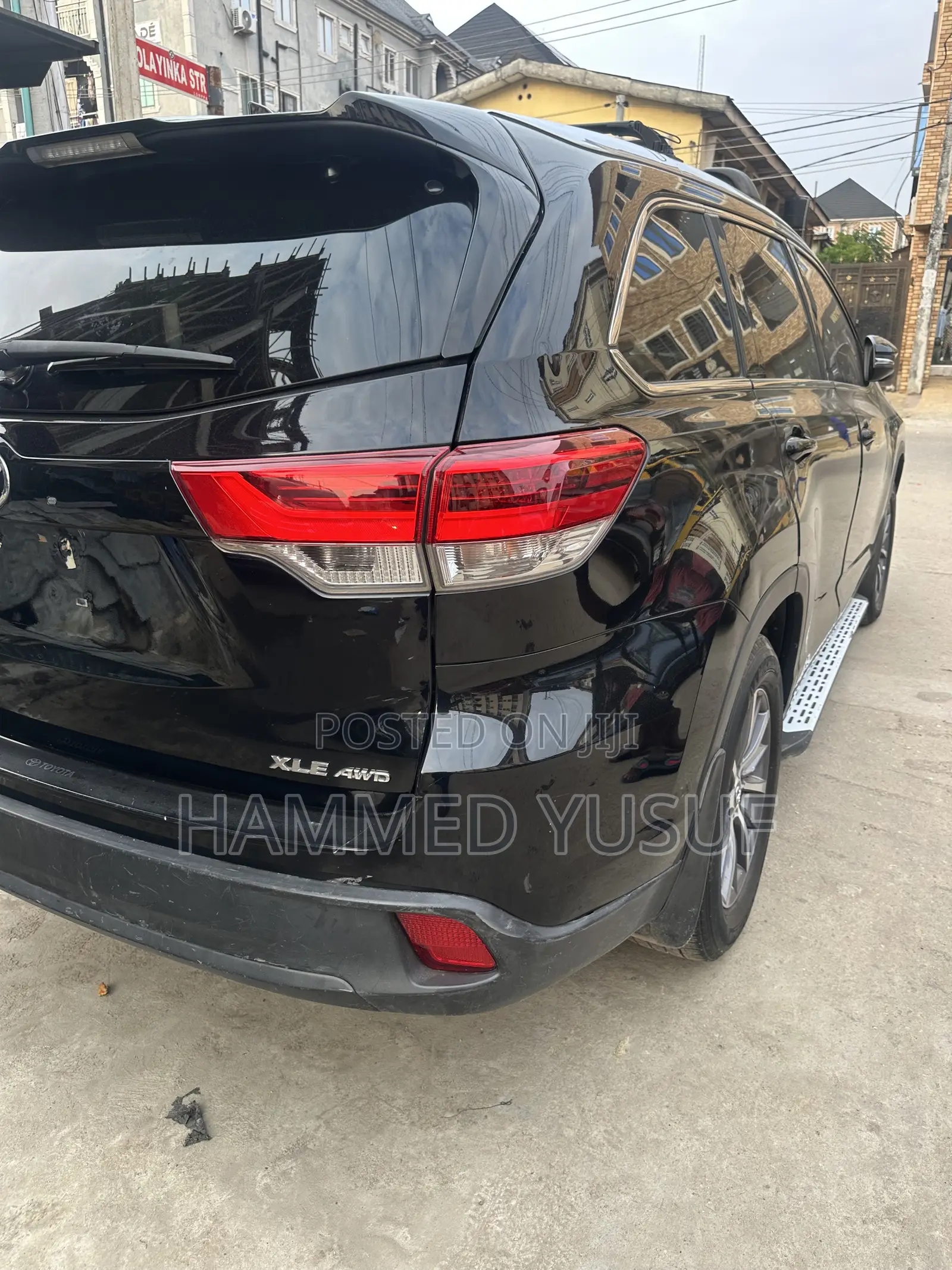 Toyota Highlander XLE 2019 Black