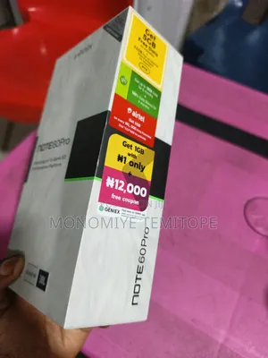 New Infinix Note 60 Pro 256 GB Orange