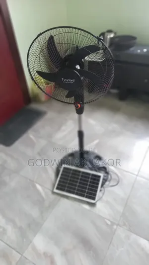 16 Inches Rechargeable Solar Fan