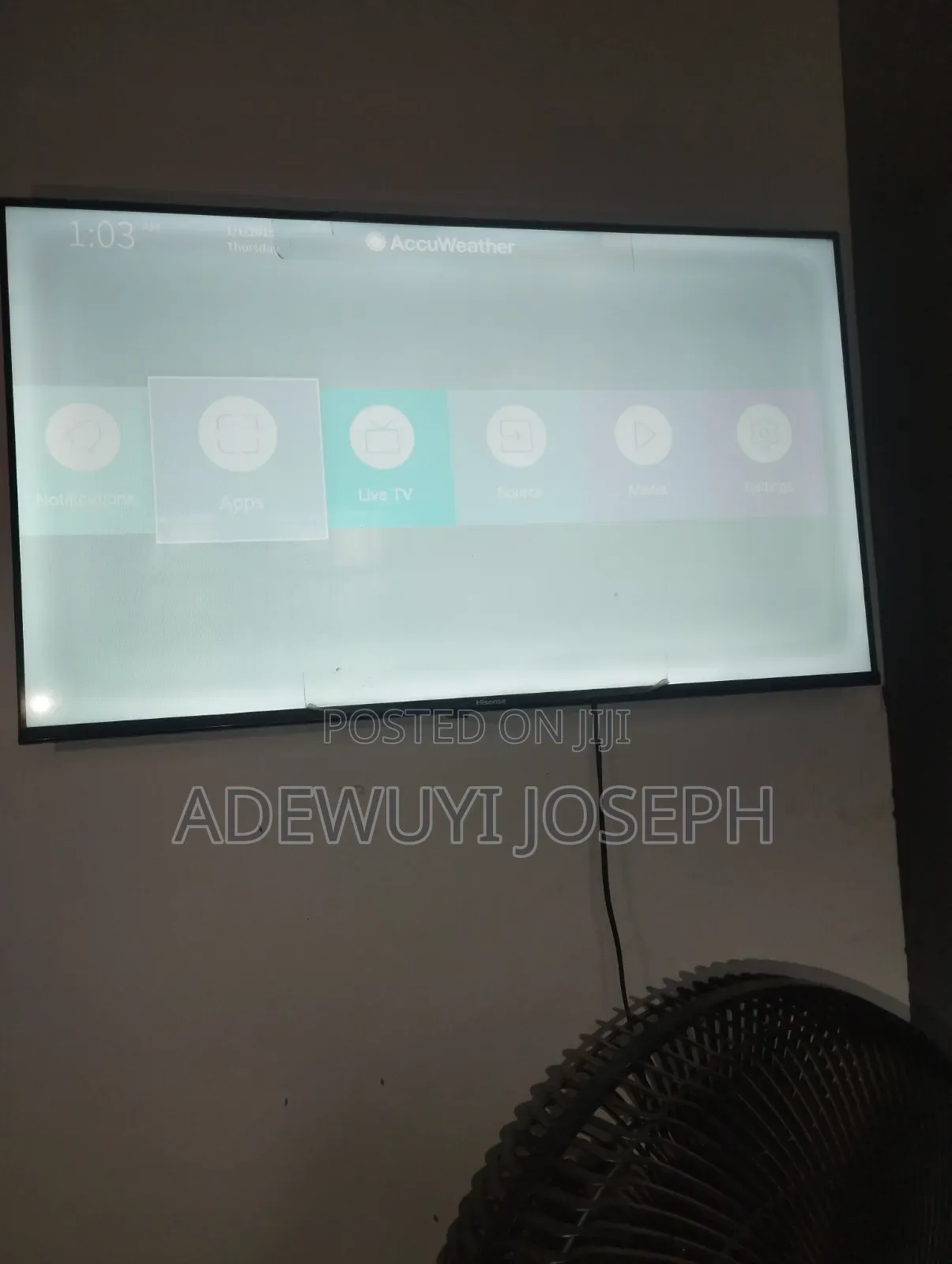 Hisense 43inches Smart Frameless TV