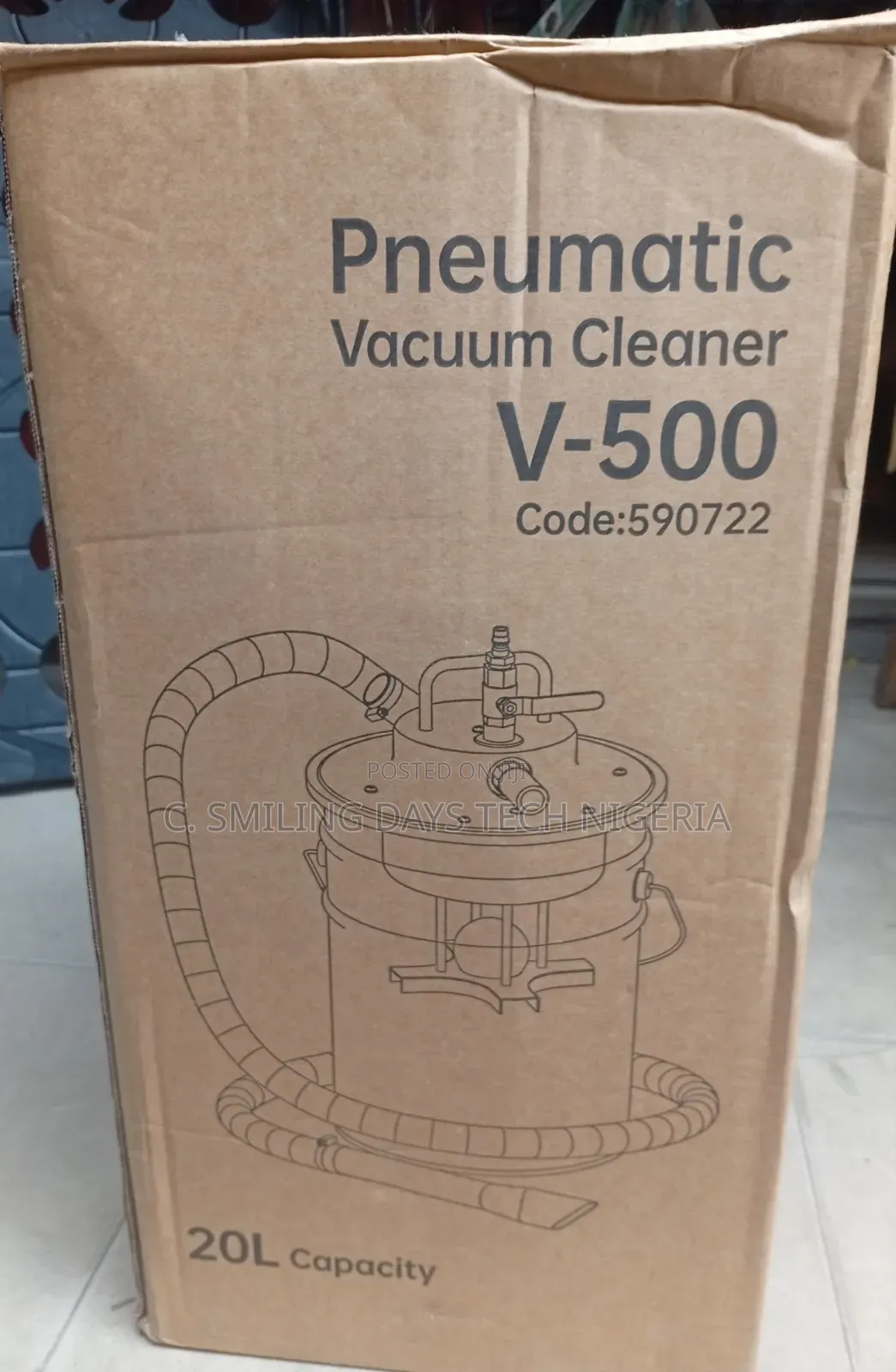 Pneumatic Vacuum Cleaner