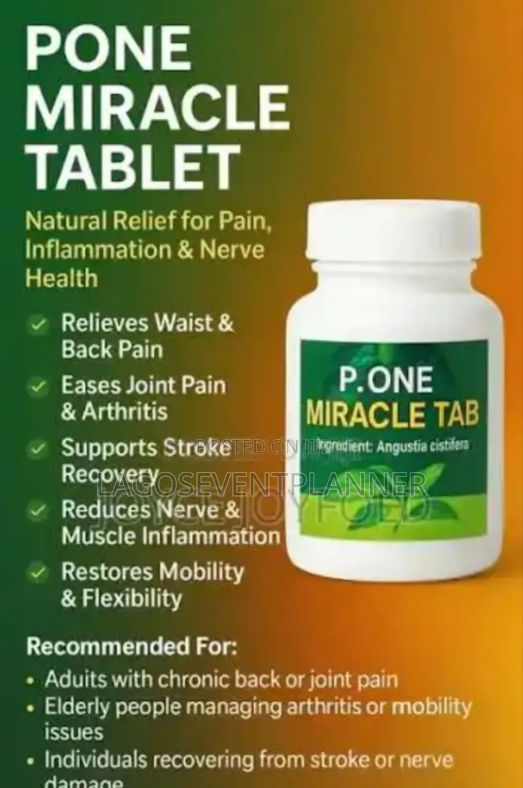 Original P ONE Miracle Tab Supplier