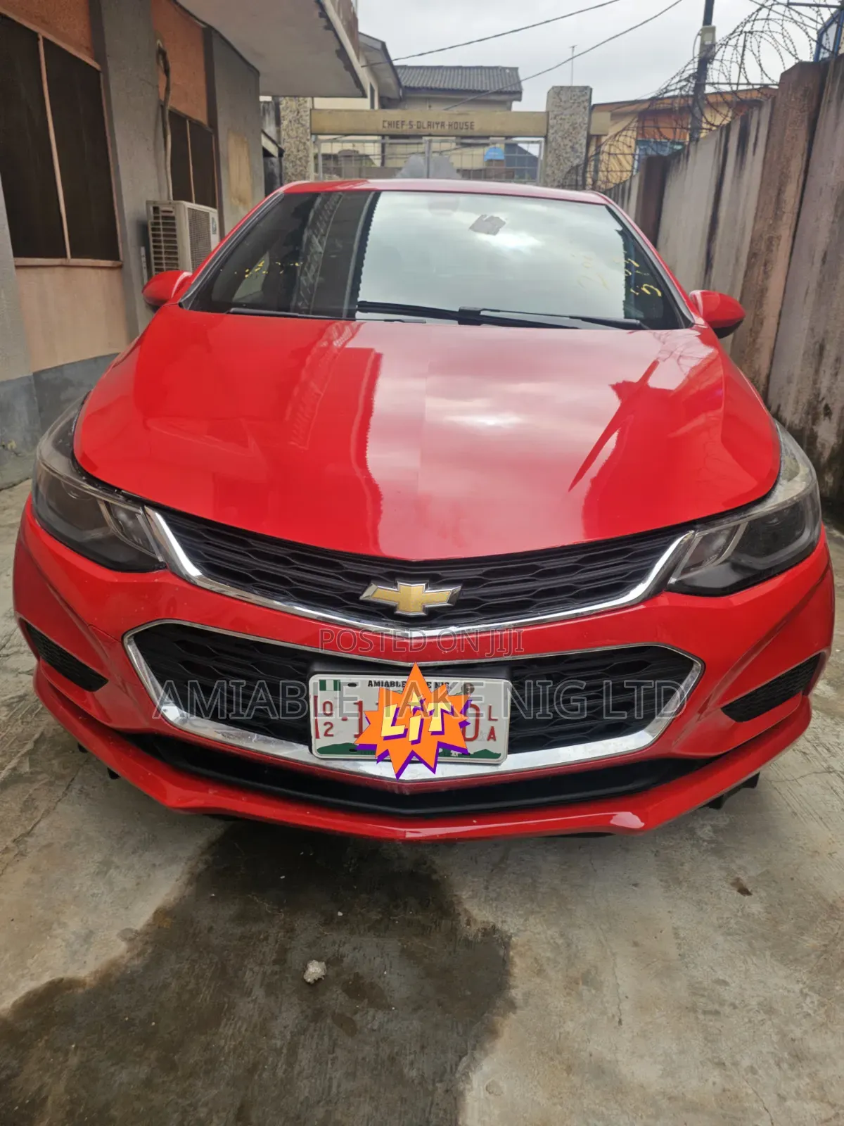 Chevrolet Cruze 2017 Red