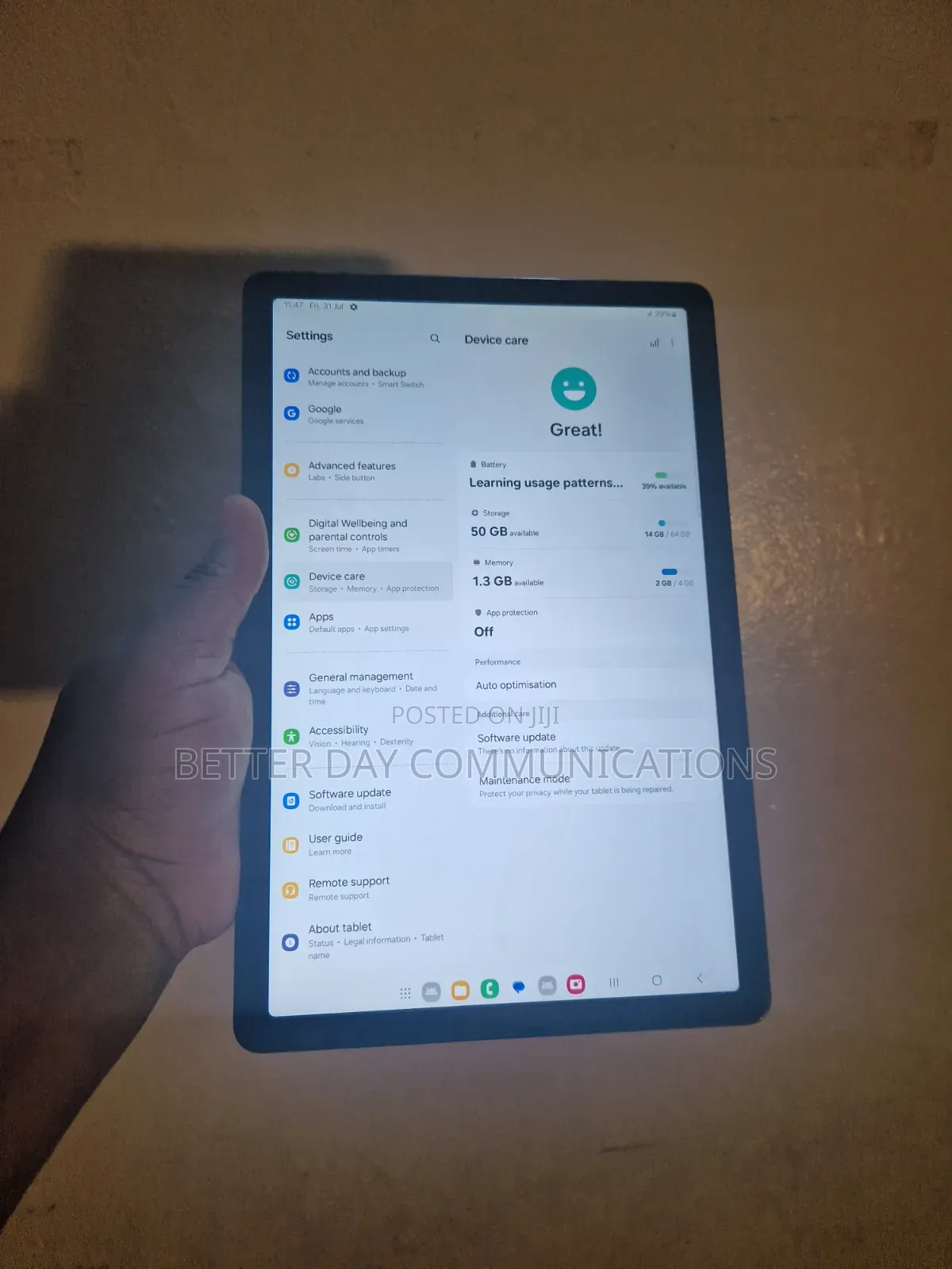Samsung Galaxy Tab A9+ 64 GB Black