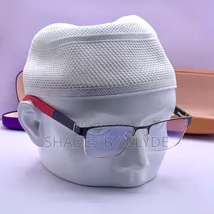 Modern Rectangular Eyeglasses - Multi Color Accents