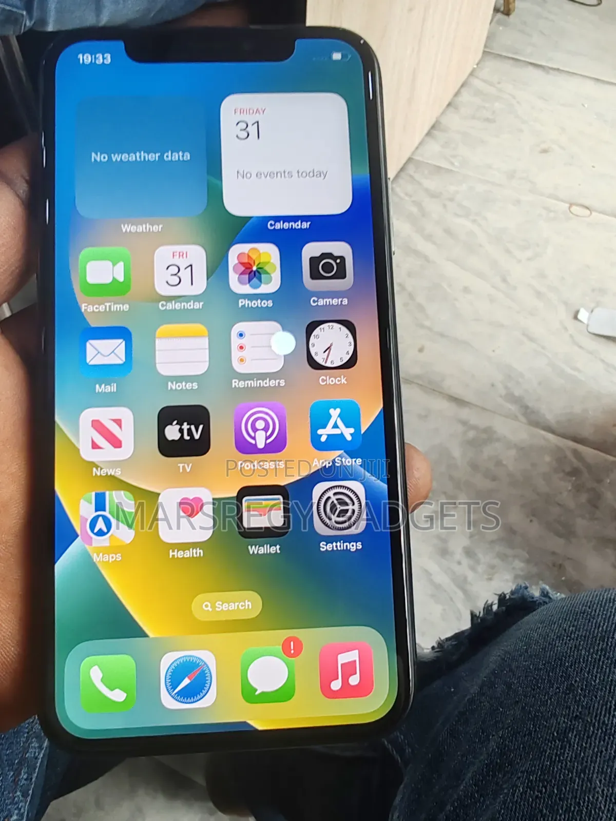 Apple iPhone X 64 GB Black